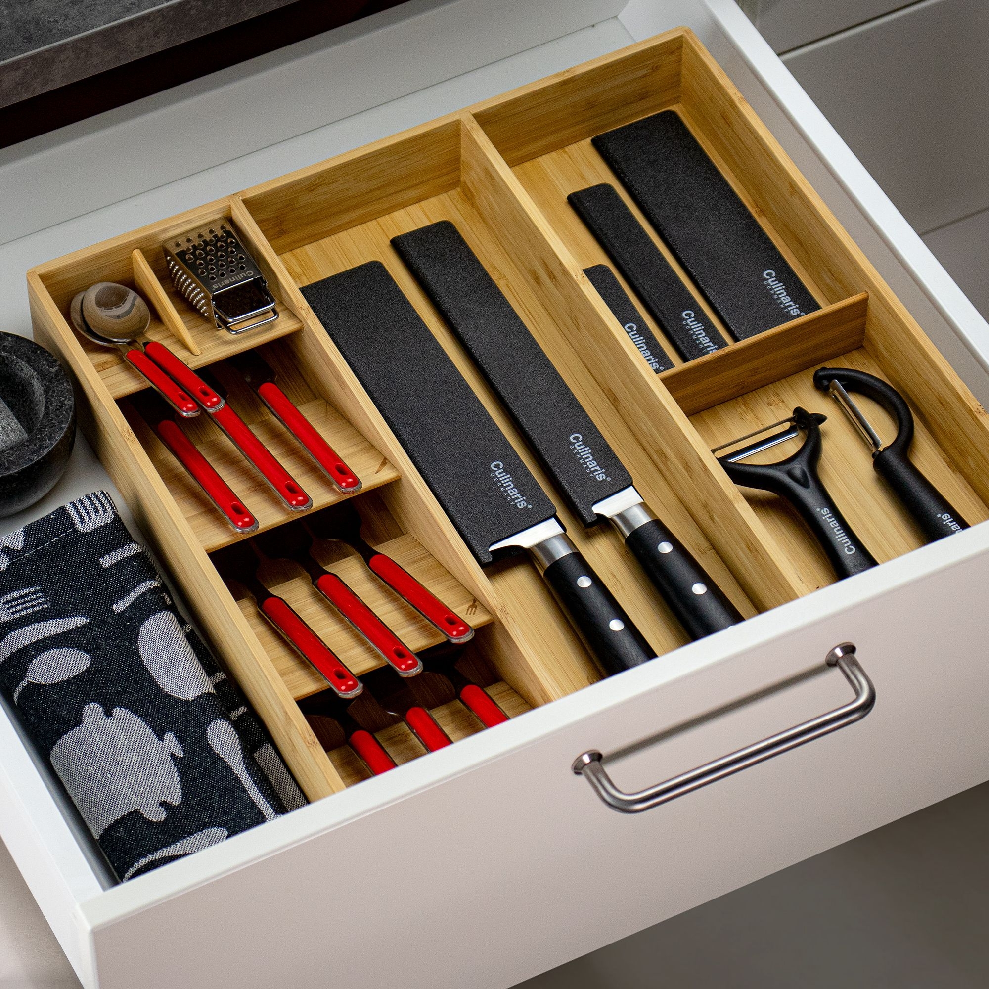 Klingenschutz - Black Serie - 9,5 x 2,5 cm - CB-25 | Culinaris