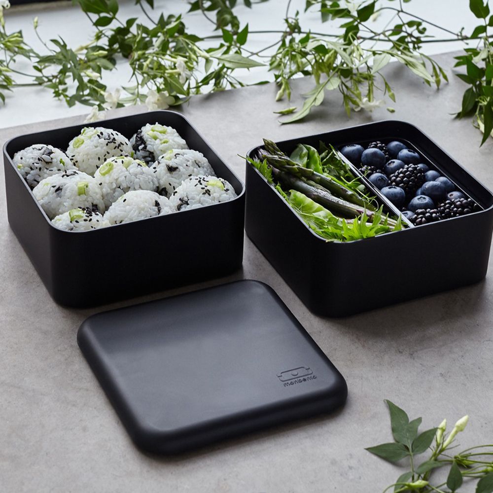 monbento - Square Bento Box onyx monbento - Square Bento Box onyx