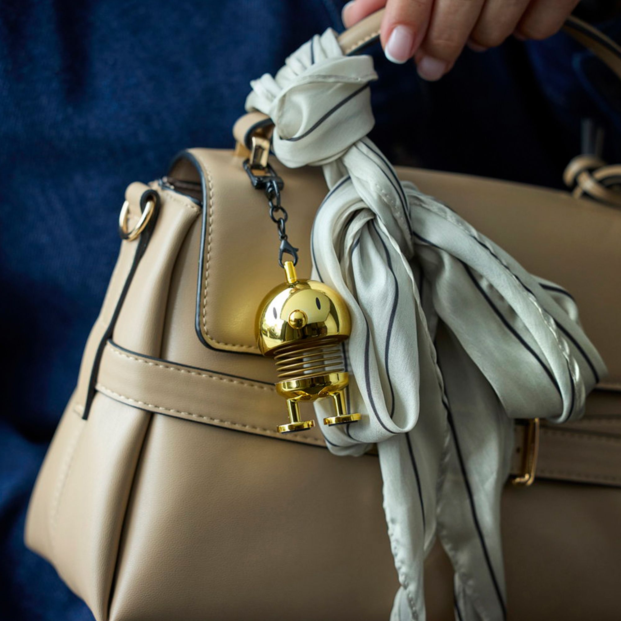 Hoptimist - Bag charm - Gold