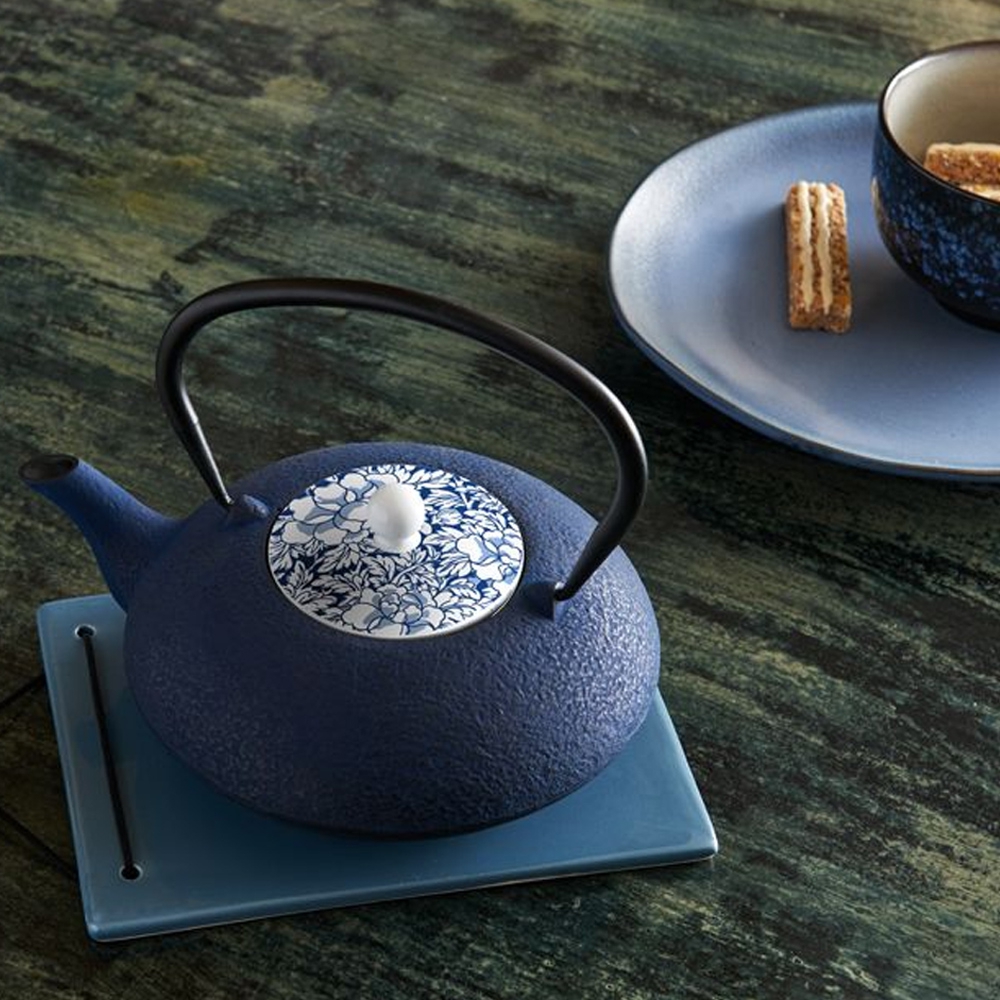 Bredemeijer - Teapot Yantai dark blue