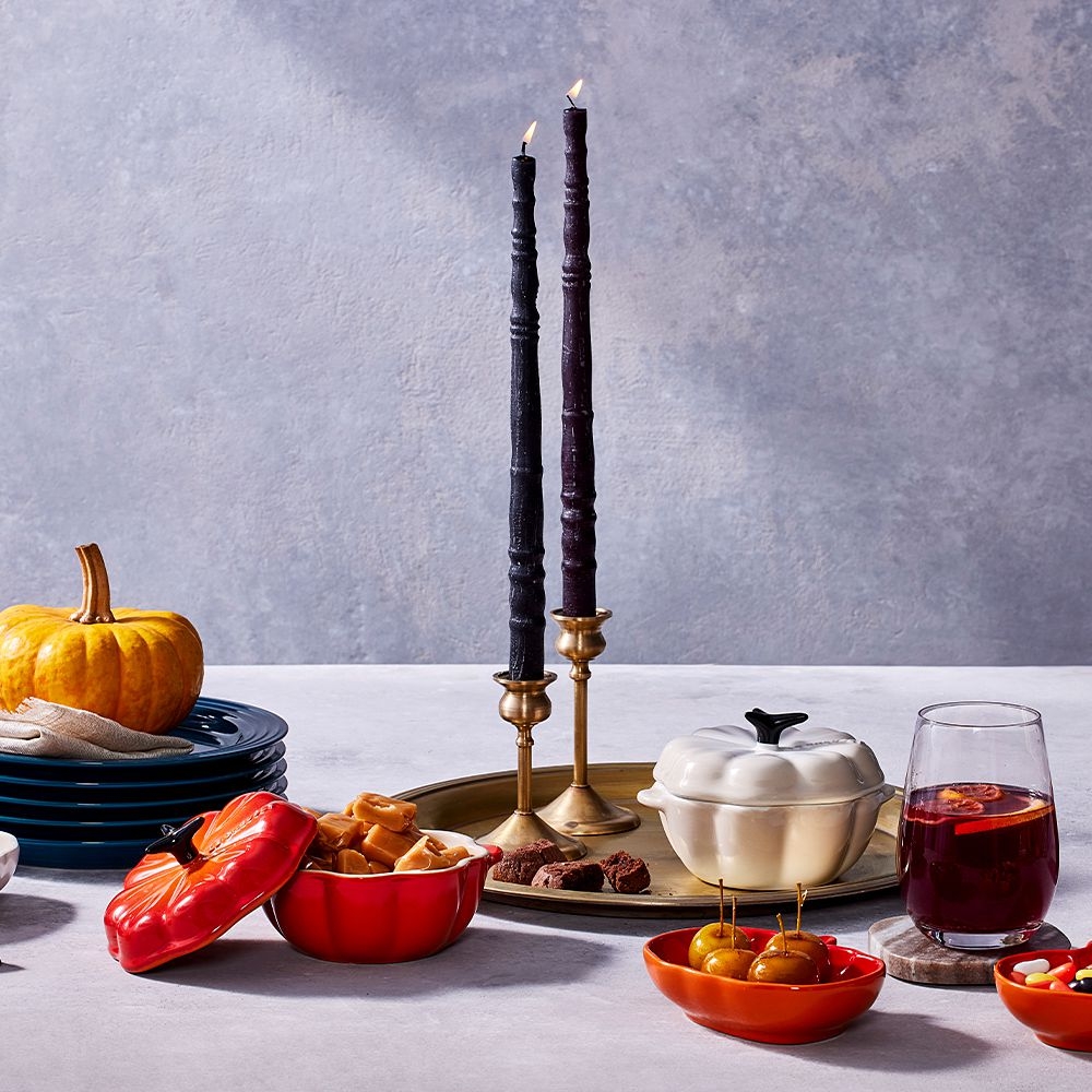 Le Creuset - Kürbisförmchen mit Deckel 300 ml - Meringue Le Creuset - Kürbisförmchen mit Deckel 300 ml - Meringue