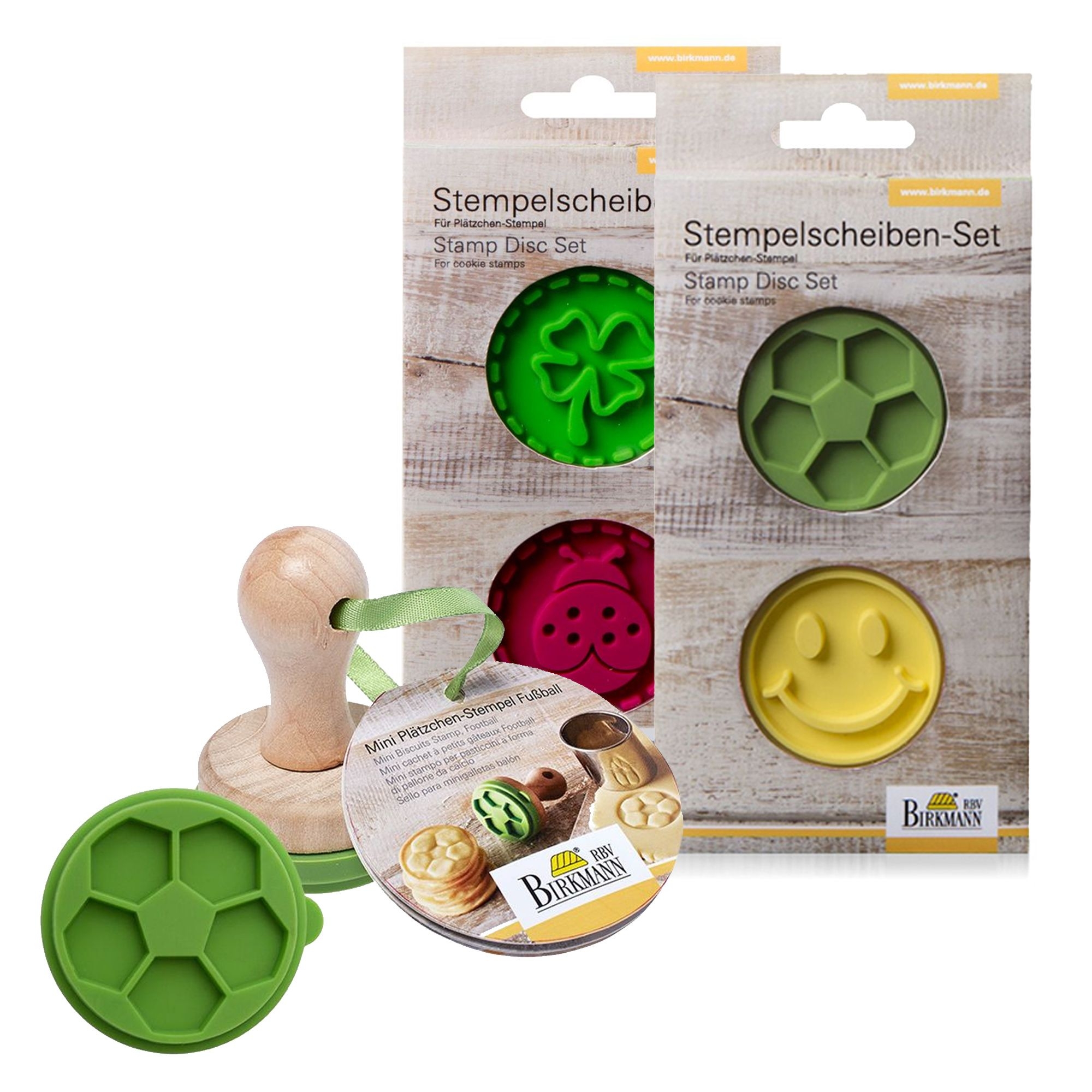 RBV Birkmann - Mini Plätzchen-Stempel Set - Fußball