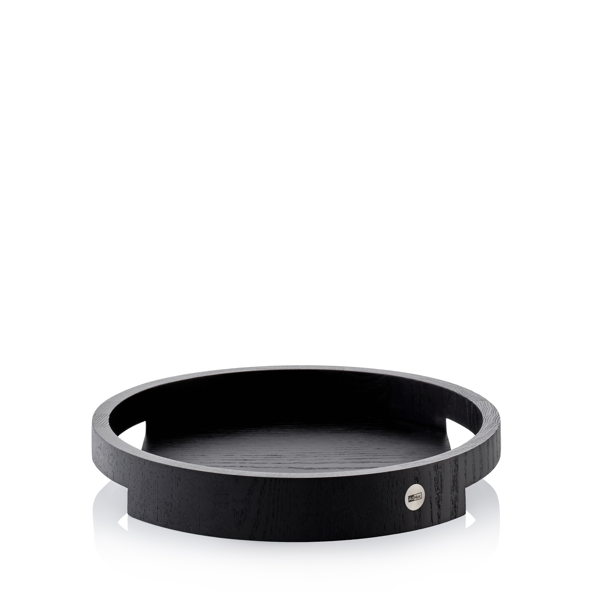 AdHoc - Aura Serving Tray  - Ø 30 cm | Black