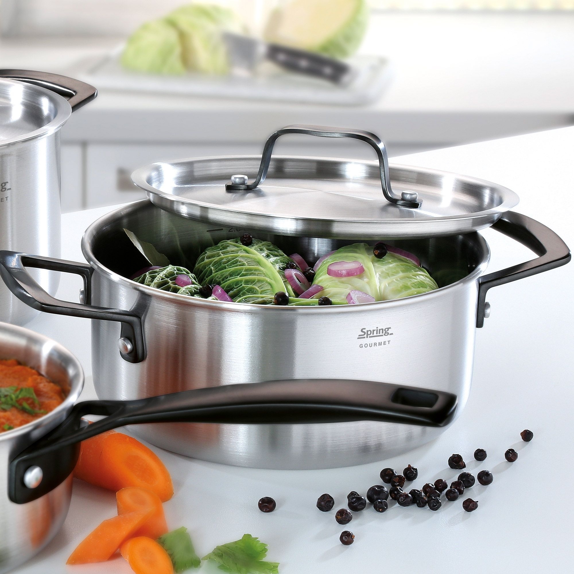 Spring - Deckel GOURMET schwarz - Ø 16 cm