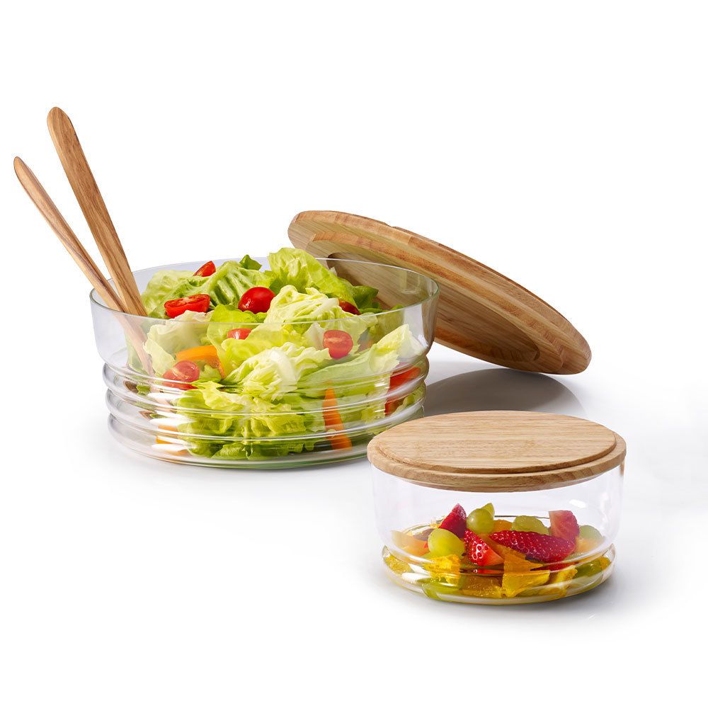 Continenta - cheese dome or glass bowl 2 pcs.