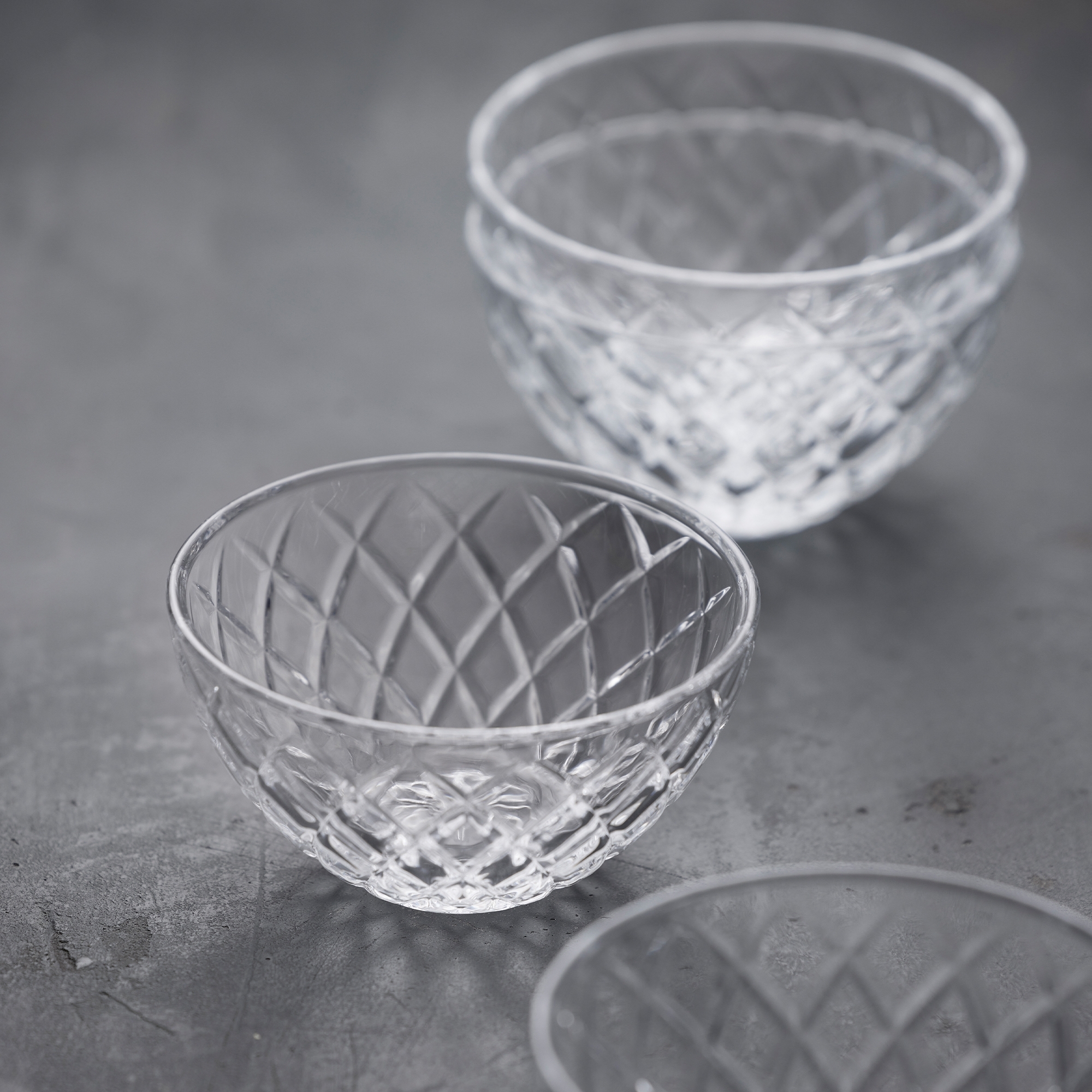 Lyngby Glas -Sorrento - Bowl - Clear - 6 pcs.