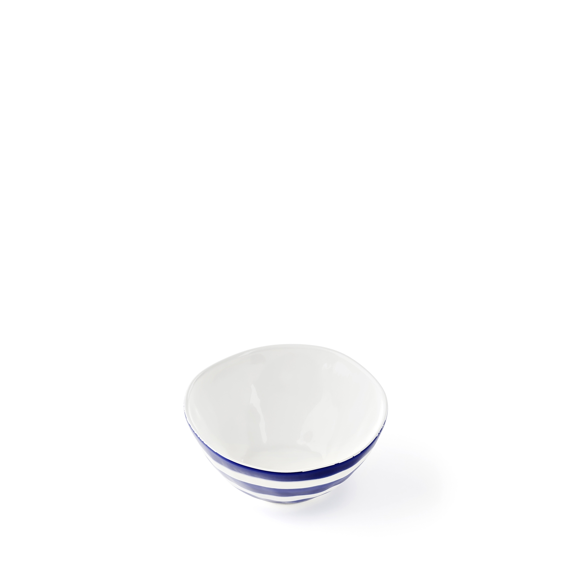 Guzzini bowl 12.5 cm, blue/white "Riviera"
