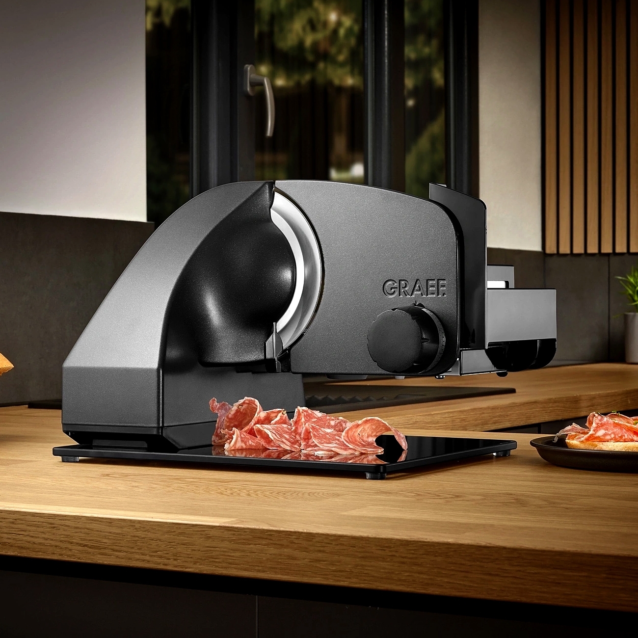 Graef - Allesschneider MASTER M95F | Eisenglimmergrau