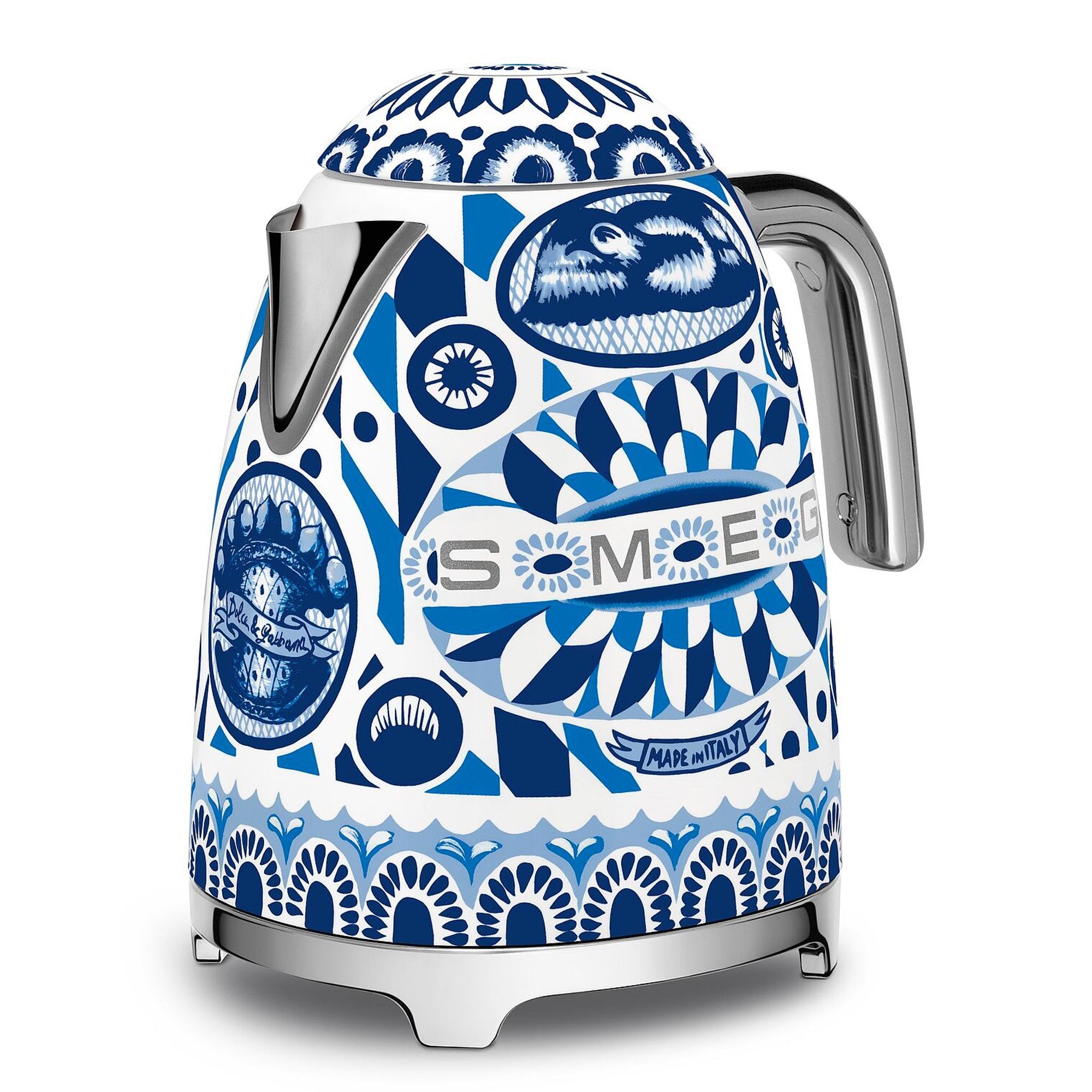 Smeg - 1,7L Kettle - Dolce&Gabbana - Blu Mediterraneo Smeg - 1,7L Kettle - Dolce&Gabbana - Blu Mediterraneo