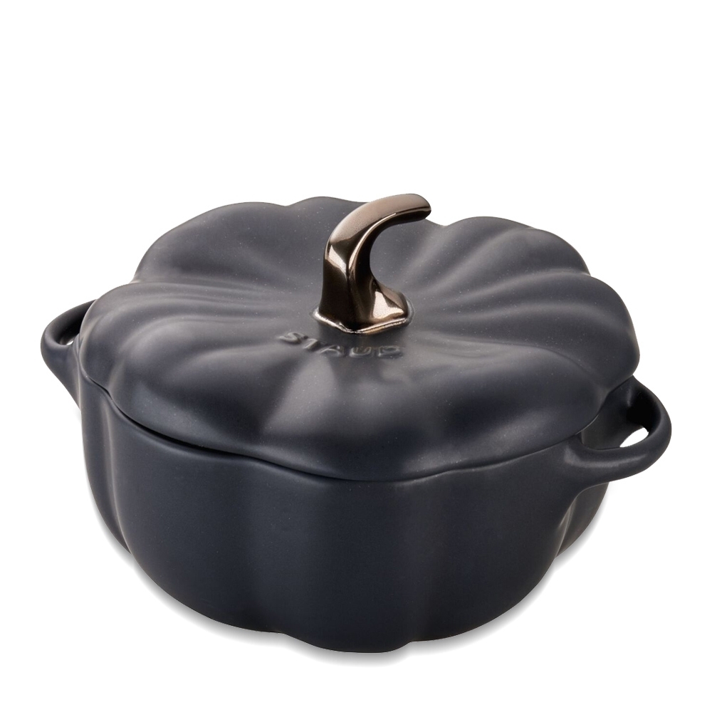 STAUB - Ceramique Cocotte | Kürbis | 15 cm | schwarz STAUB - Ceramique Cocotte | Kürbis | 15 cm | schwarz