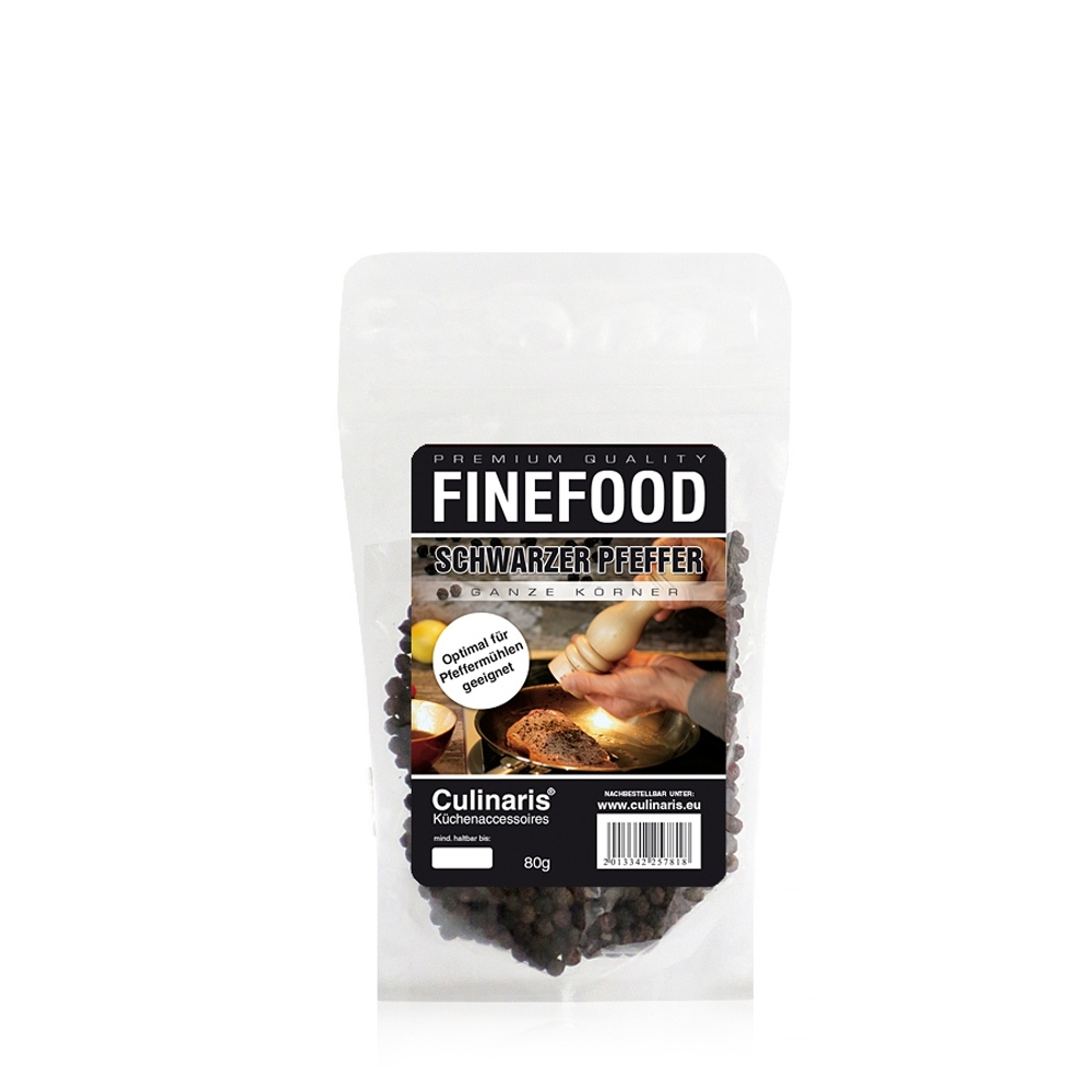 Black Pepper - 80g | Culinaris Black Pepper - 80g | Culinaris