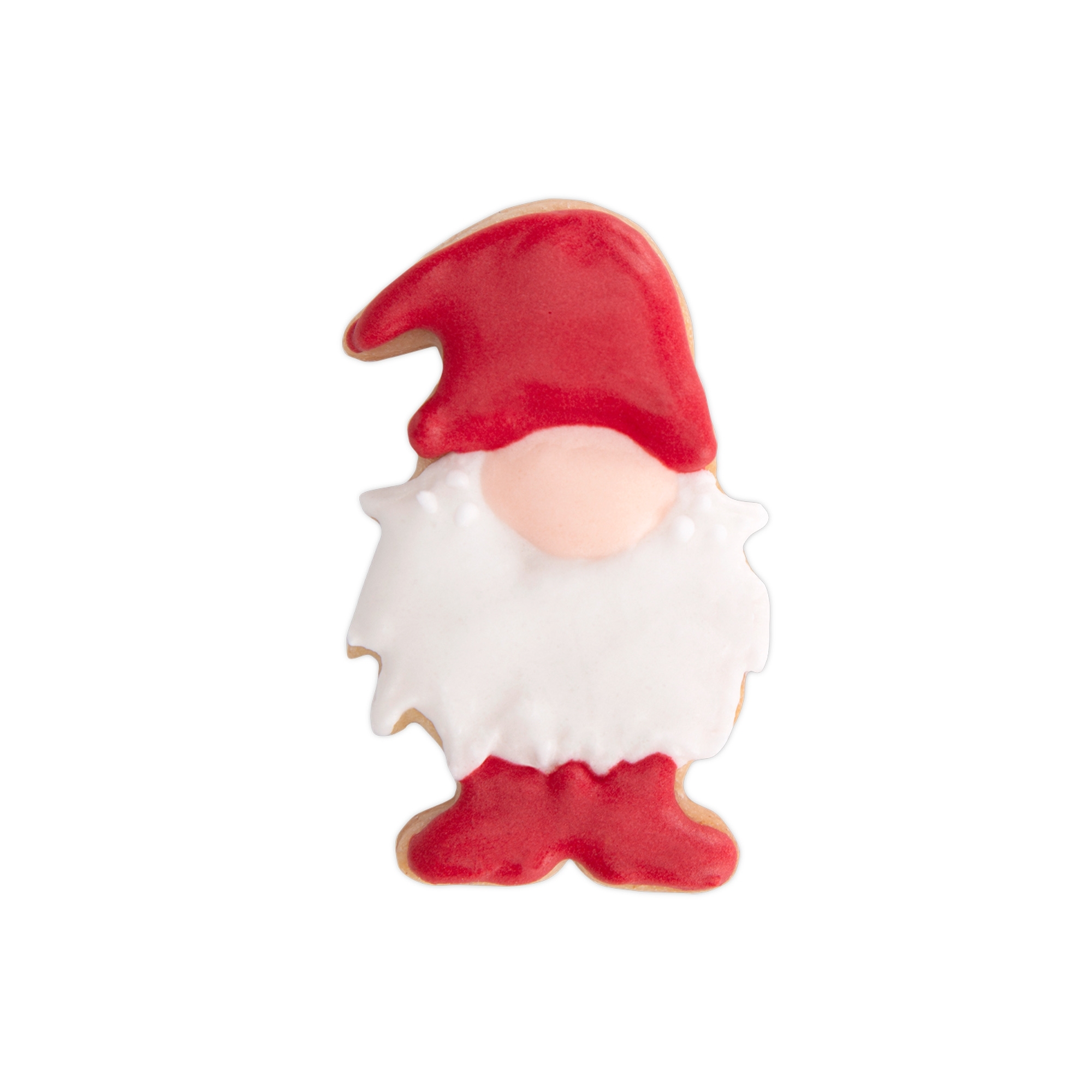 Städter - Embossing cookie cutter elf - 6 cm - red
