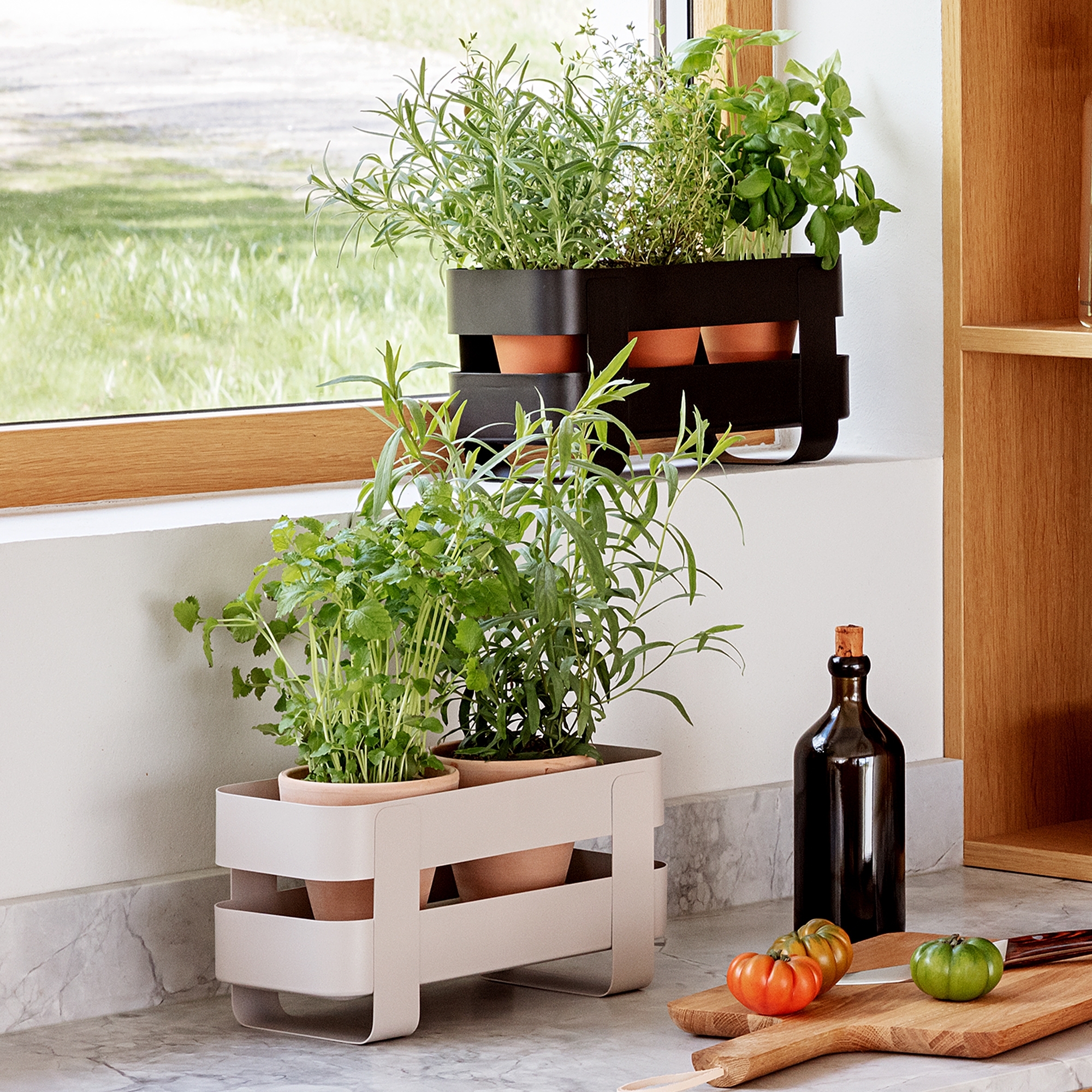 Eva Solo - Self-watering herb organiser - Sand Eva Solo - Self-watering herb organiser - Sand