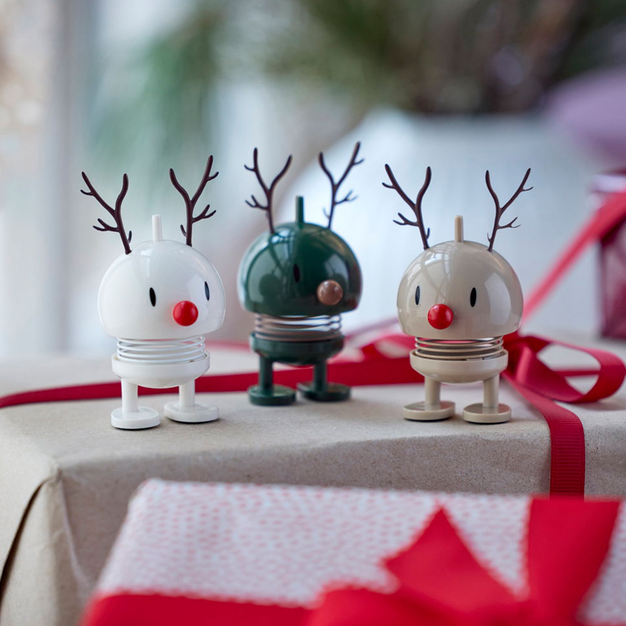 Hoptimist - Bumble Reindeer XS - White