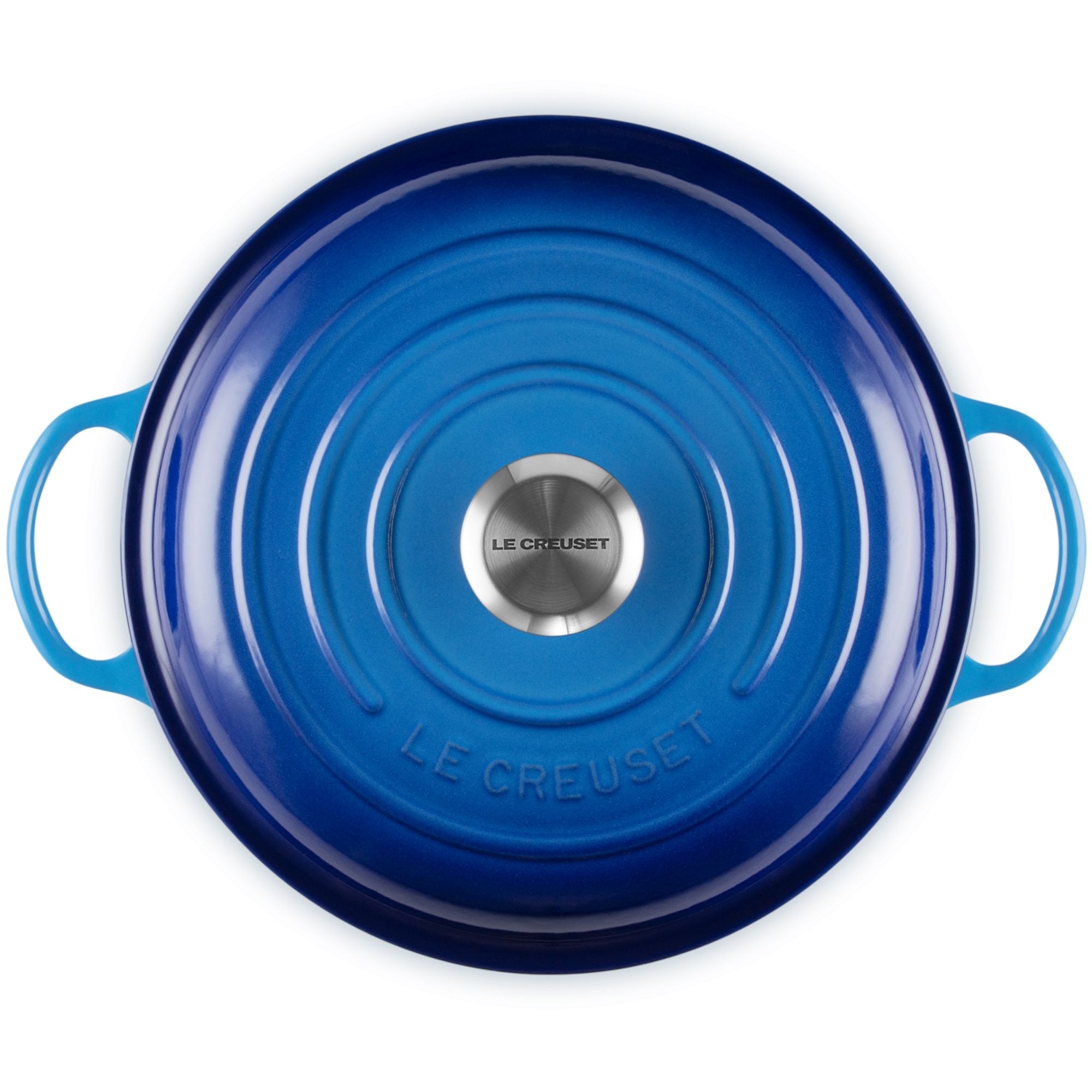 Le Creuset - Stew Pot Signature - 26 cm - Azure Le Creuset - Stew Pot Signature - 26 cm - Azure