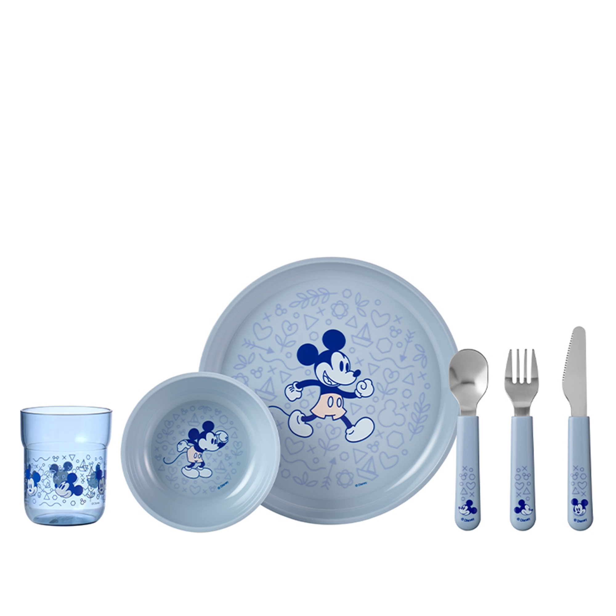 Mepal - Mio children's crockery set 6 pieces - different colors and motifs