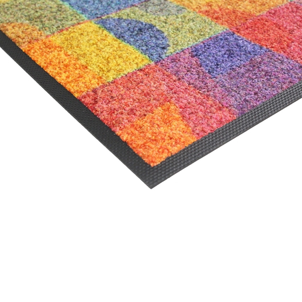 Garnier Thiebaut - Doormat - Geo Multicolore
