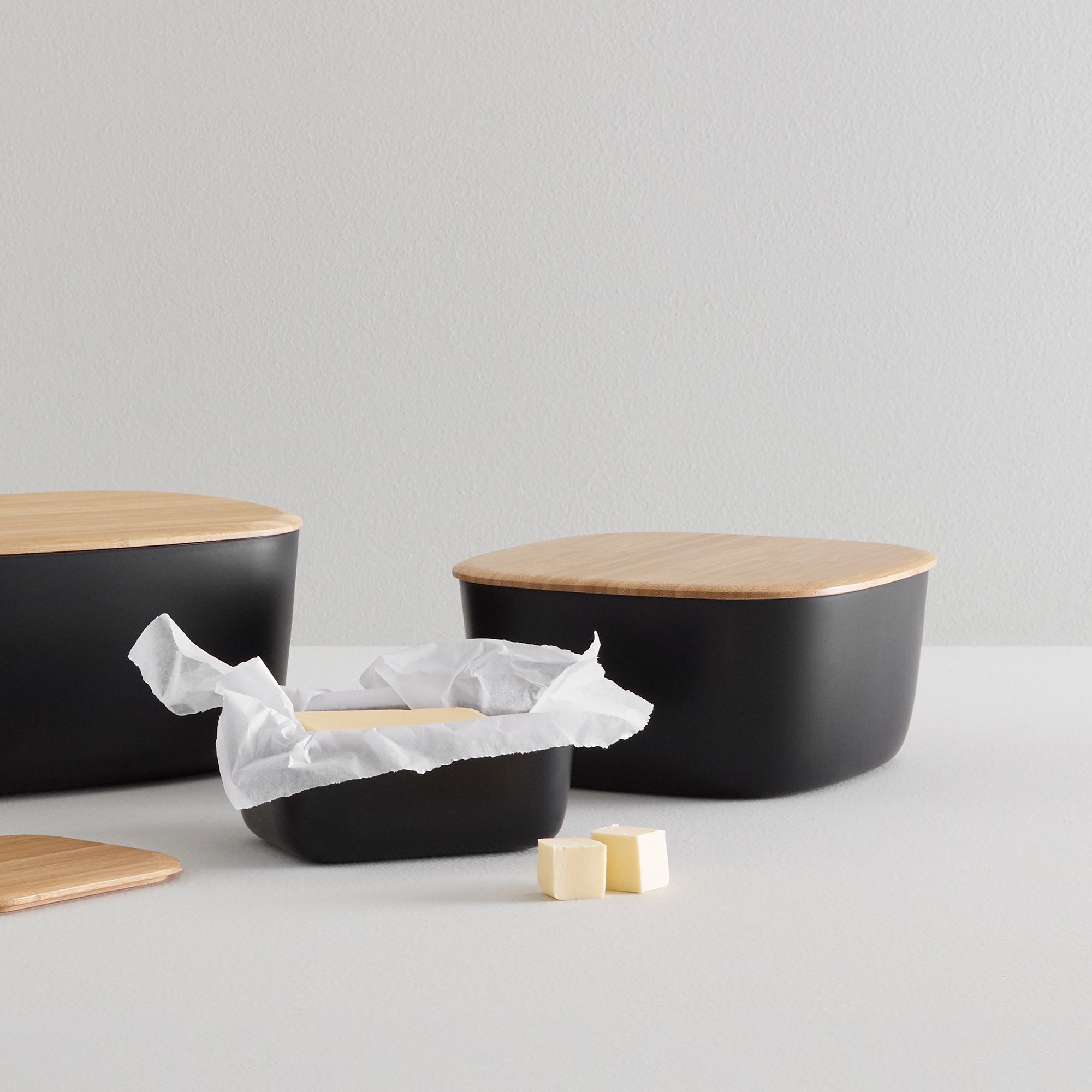 RIG-TIG - Brotkasten - BOX-IT - 23 cm - schwarz