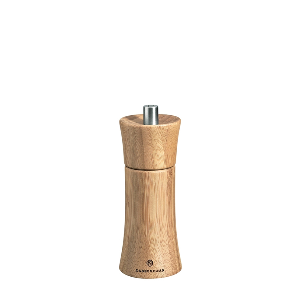 Zassenhaus - Pepper / Salt Mill Frankfurt - bamboo - 14 cm