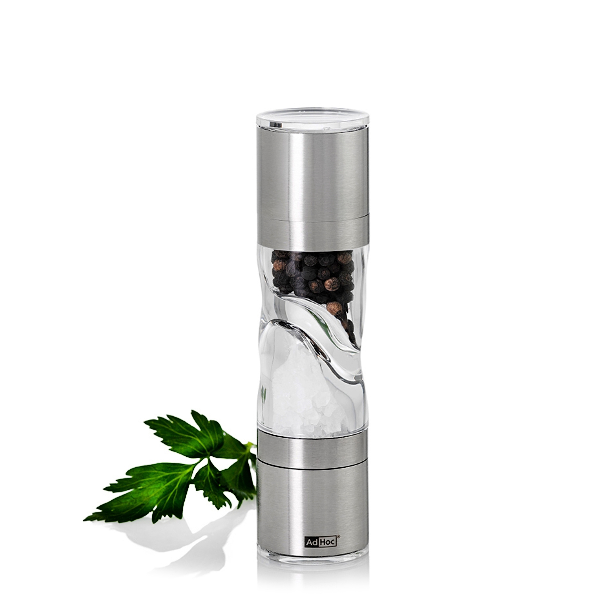AdHoc DUOMILL PURE MINI Doppelmühle für Salz und Pfeffer