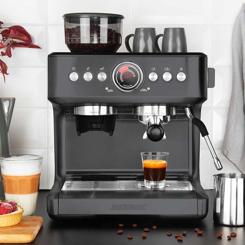 Gastroback - Design Espresso Advanced Duo | Espresso machine Black