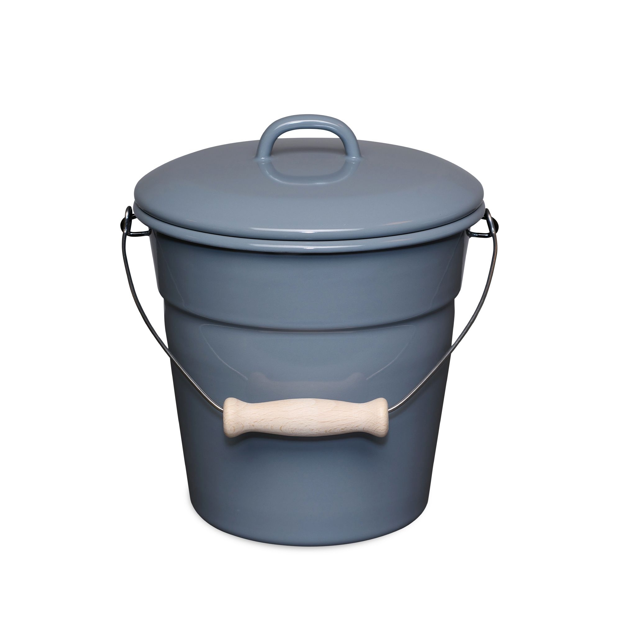 Riess CLASSIC - All-purpose bucket with lid 20 cm Pure Grey Riess CLASSIC - All-purpose bucket with lid 20 cm Pure Grey