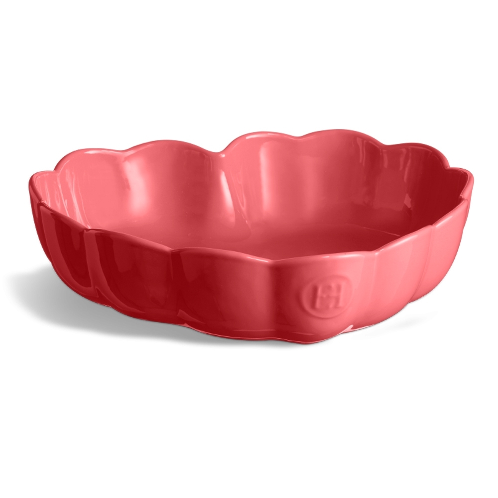 Emile Henry - Herzform 26,5 x 24,5 cm - Madeleine | Rose Candy Emile Henry - Herzform 26,5 x 24,5 cm - Madeleine | Rose Candy