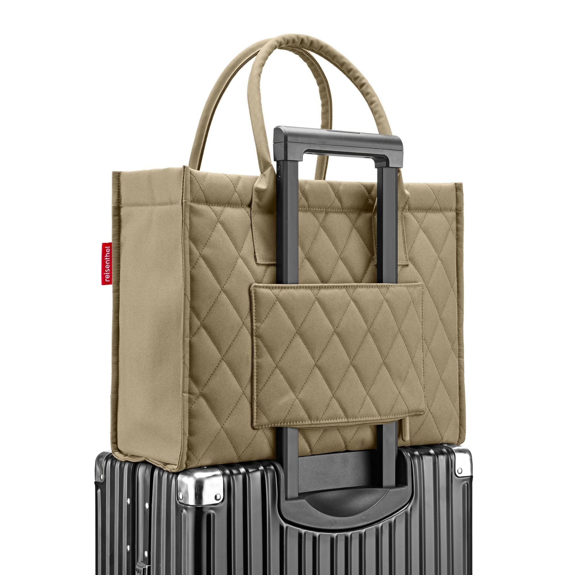 reisenthel - daily shopper business - rhombus olive