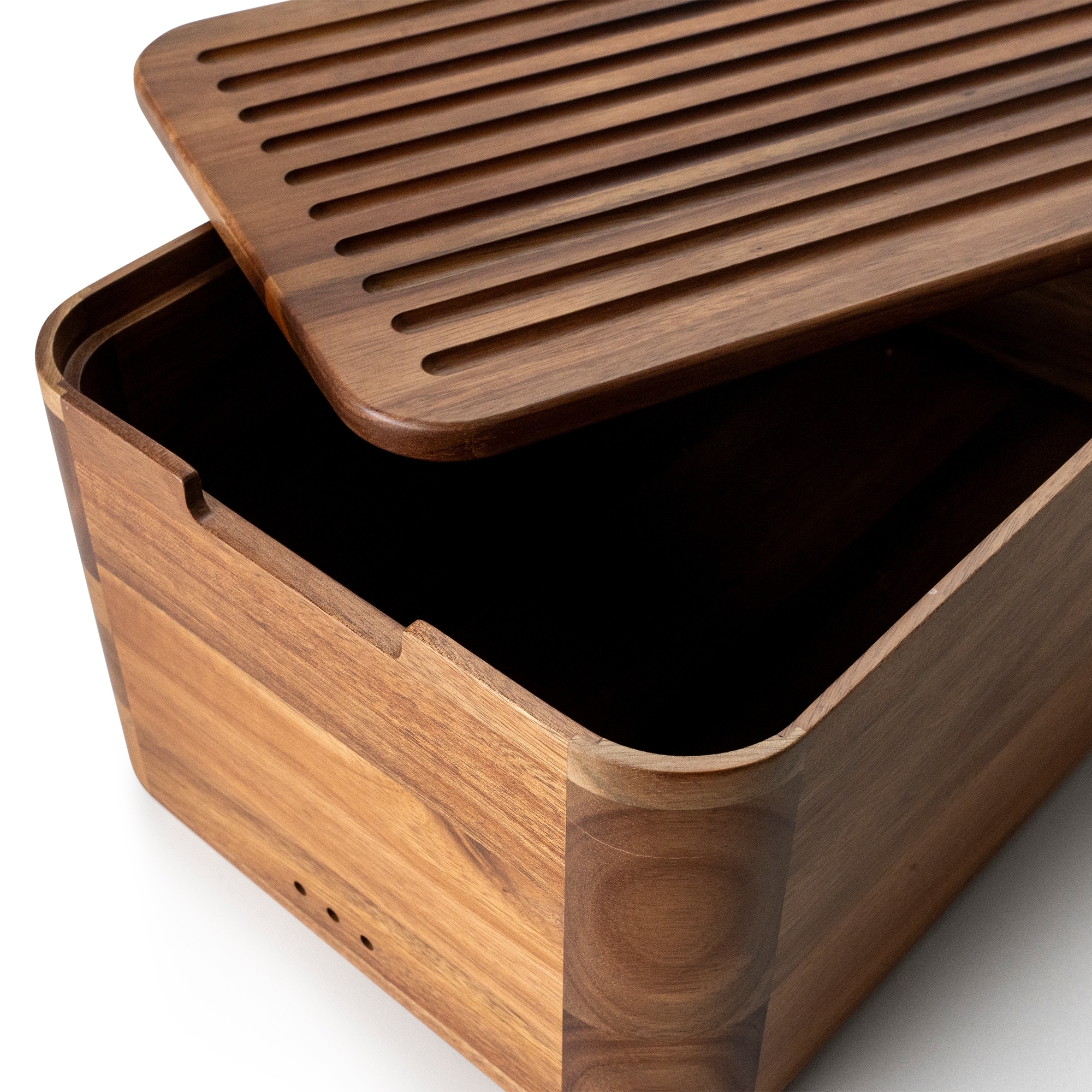 Continenta - Bread Box, 36 x 23 x 16 cm, Acacia