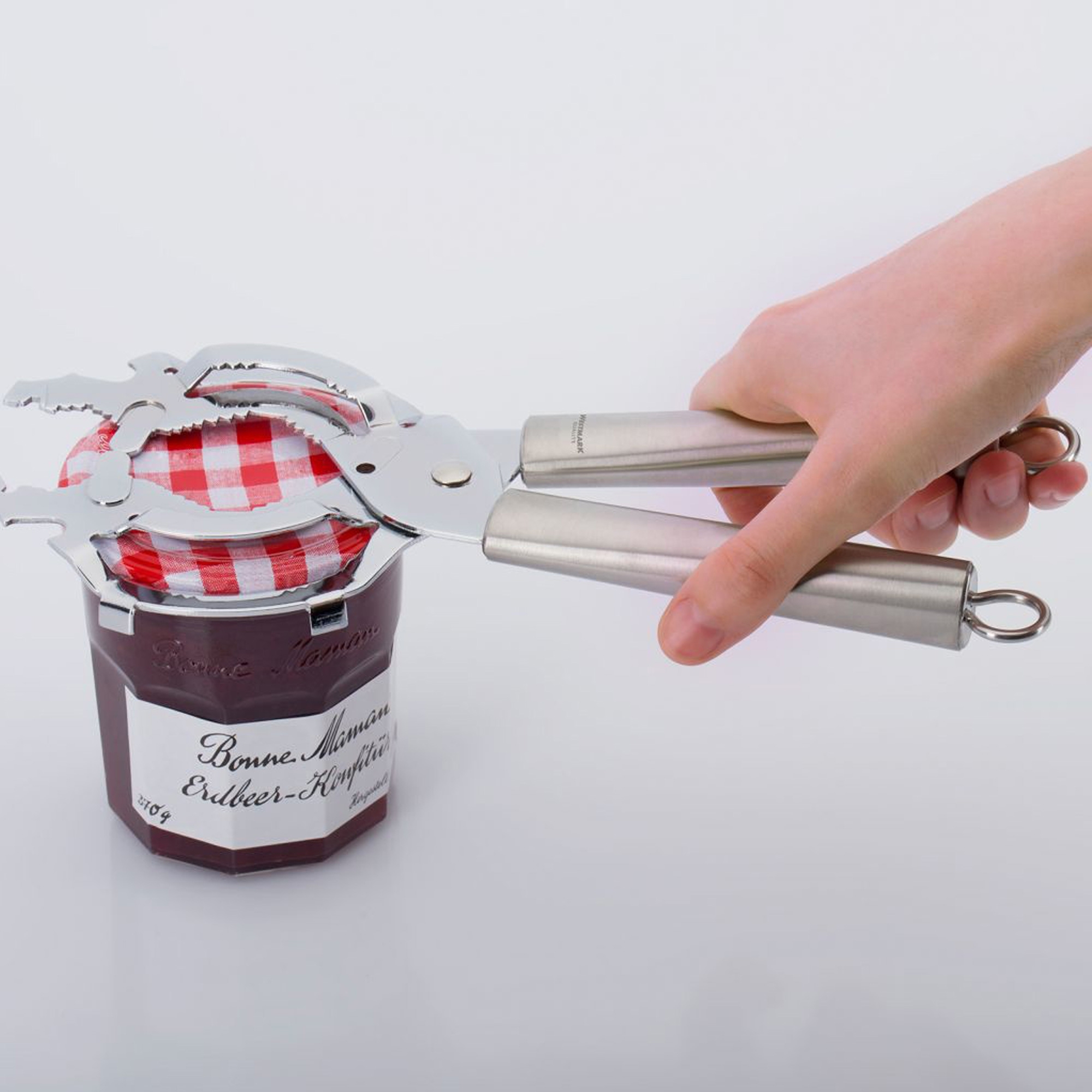 Westmark - "Glory" lid opener, stainless steel Westmark - "Glory" lid opener, stainless steel