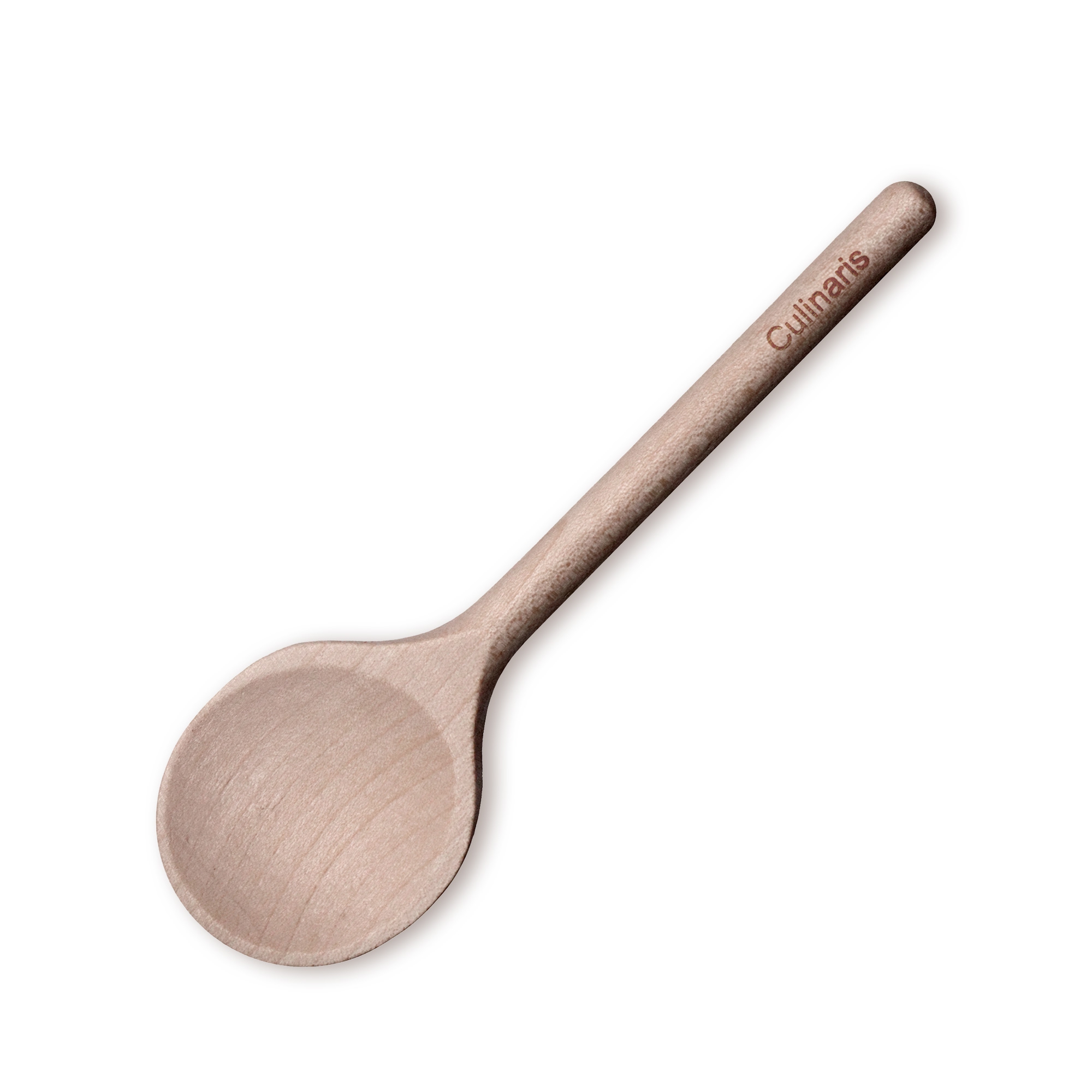 Culinaris - round cooking spoon made of maple wood 12cm