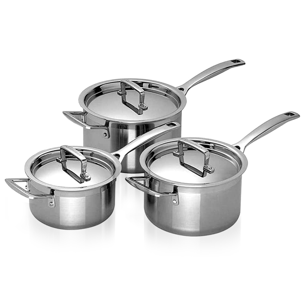 Le Creuset - 3-ply 3-teiliges Profitopf-Set