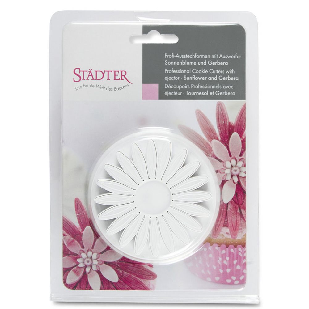 Städter - Professional cutter Sunflower / Gerbera - white - different sizes