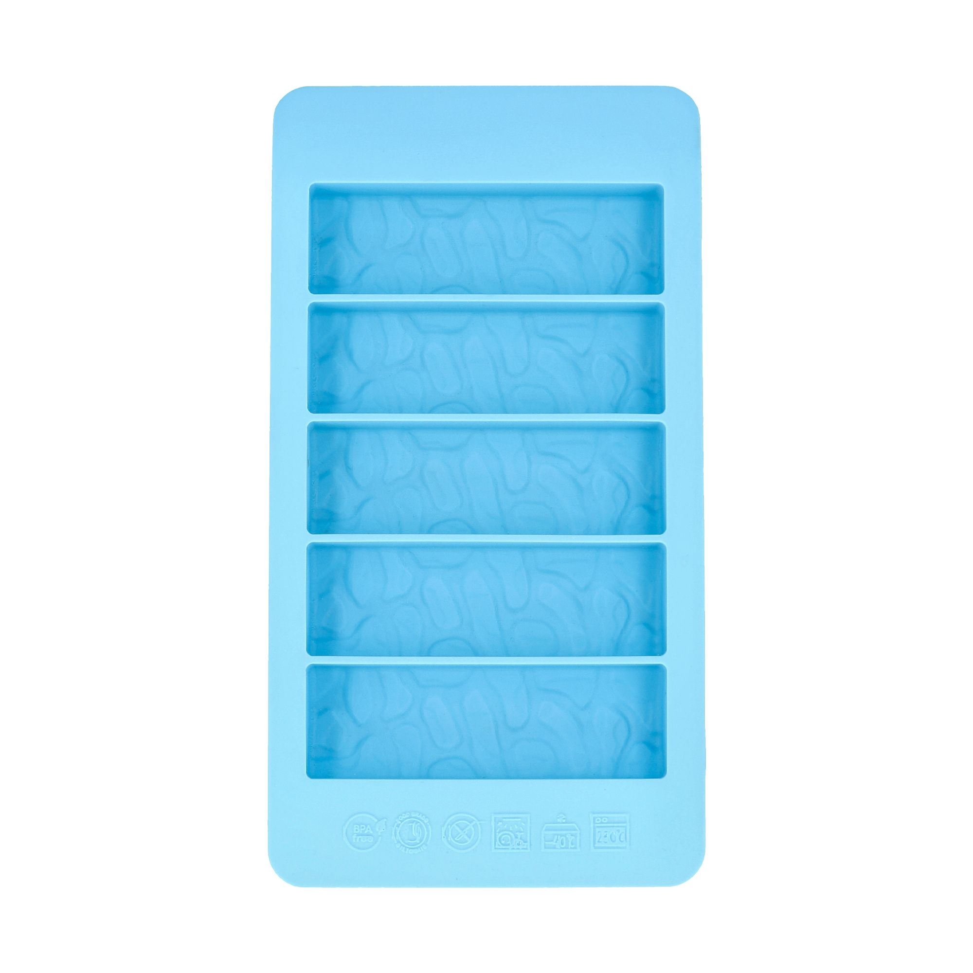 Birkmann - Silicone Mould for chocolate bars - 5 pieces