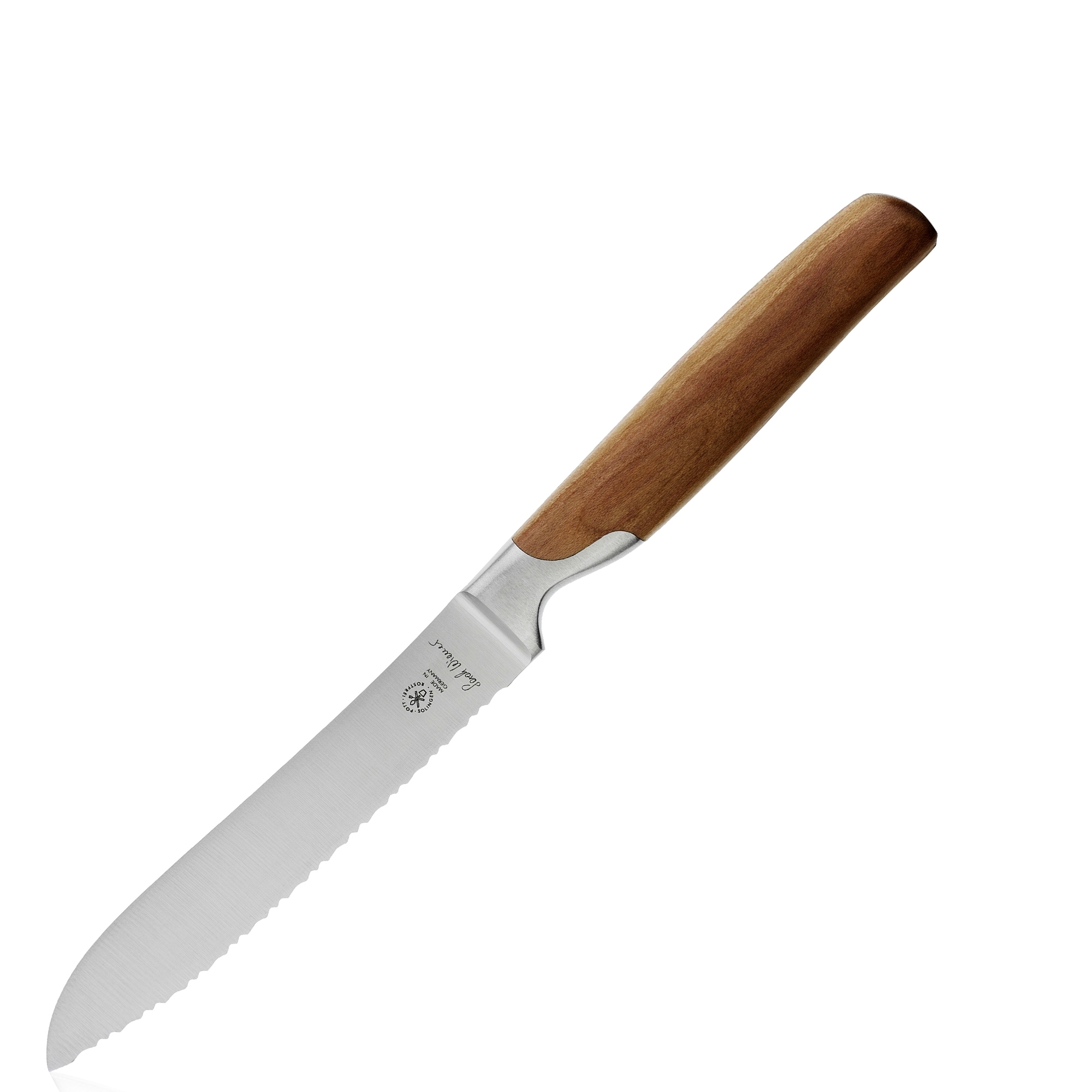 Pott - Sarah Wiener - Slicing knife 13 cm - Plum Wood Pott - Sarah Wiener - Slicing knife 13 cm - Plum Wood