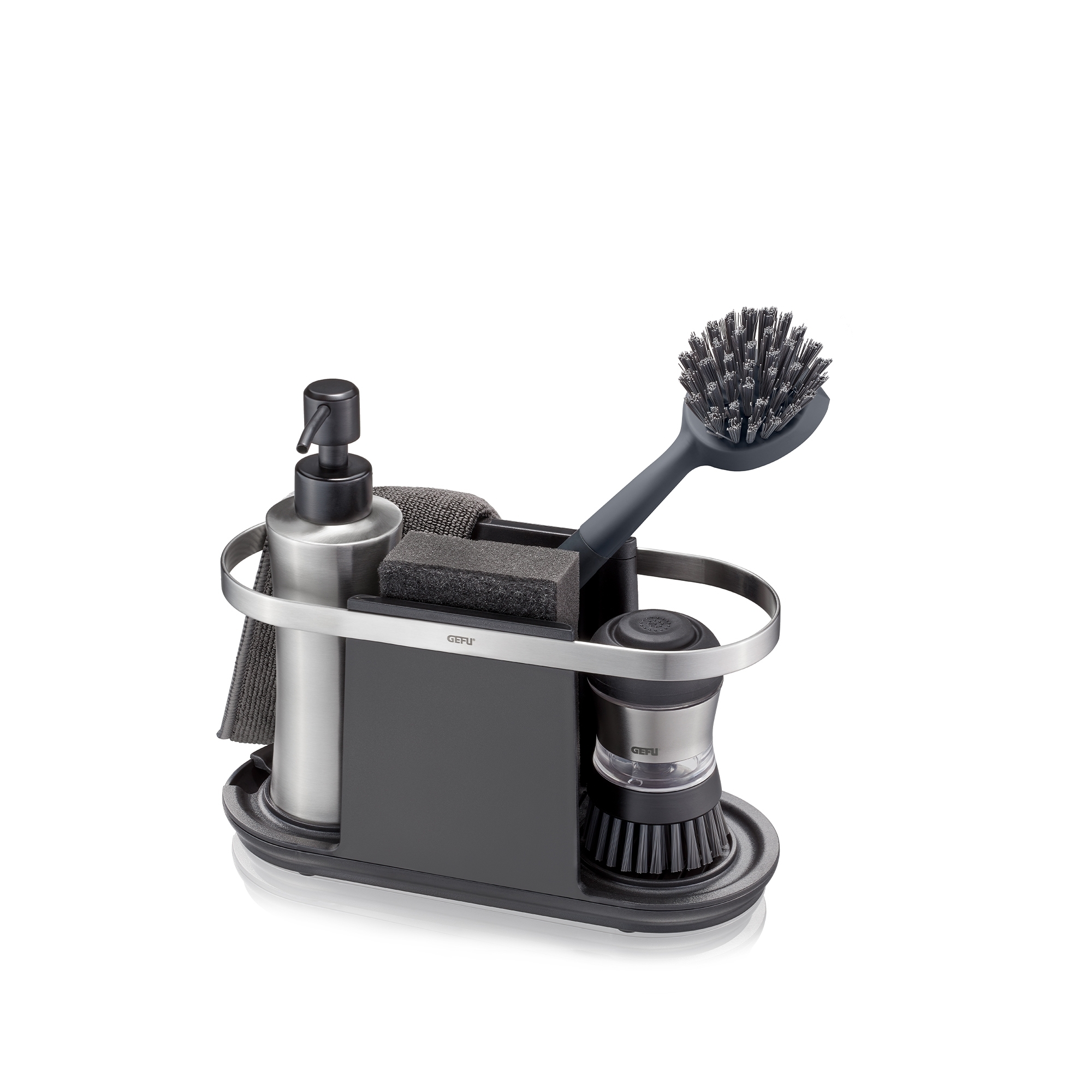 Gefu SMARTLINE sink organiser with drip tray