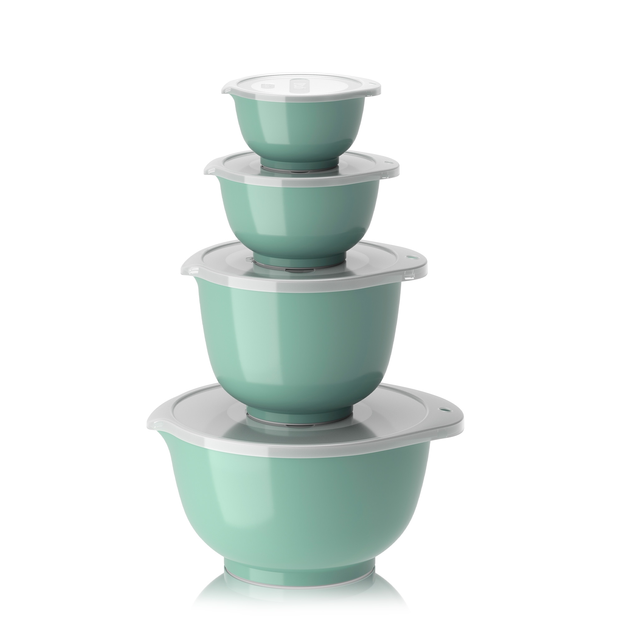 Rosti - Set NEW Margrethe 8-teilig (0,25 l+0,5+1,5+3,0 l + Deckel) - Nordic Green