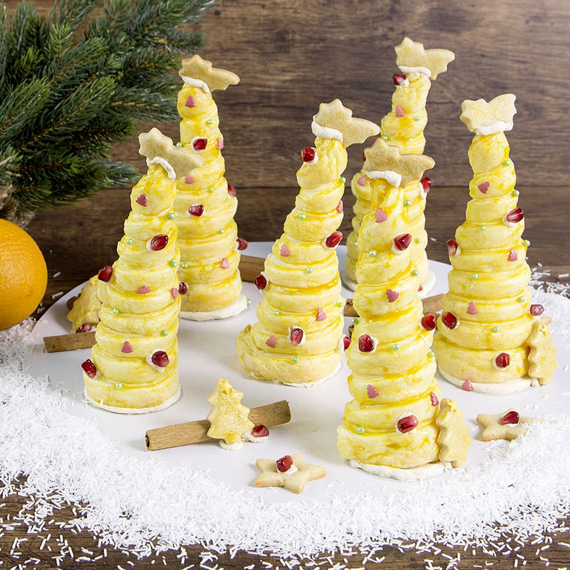 Städter - Cream horns - 14 x ø 0,3 / 3,5 cm - 6 pieces