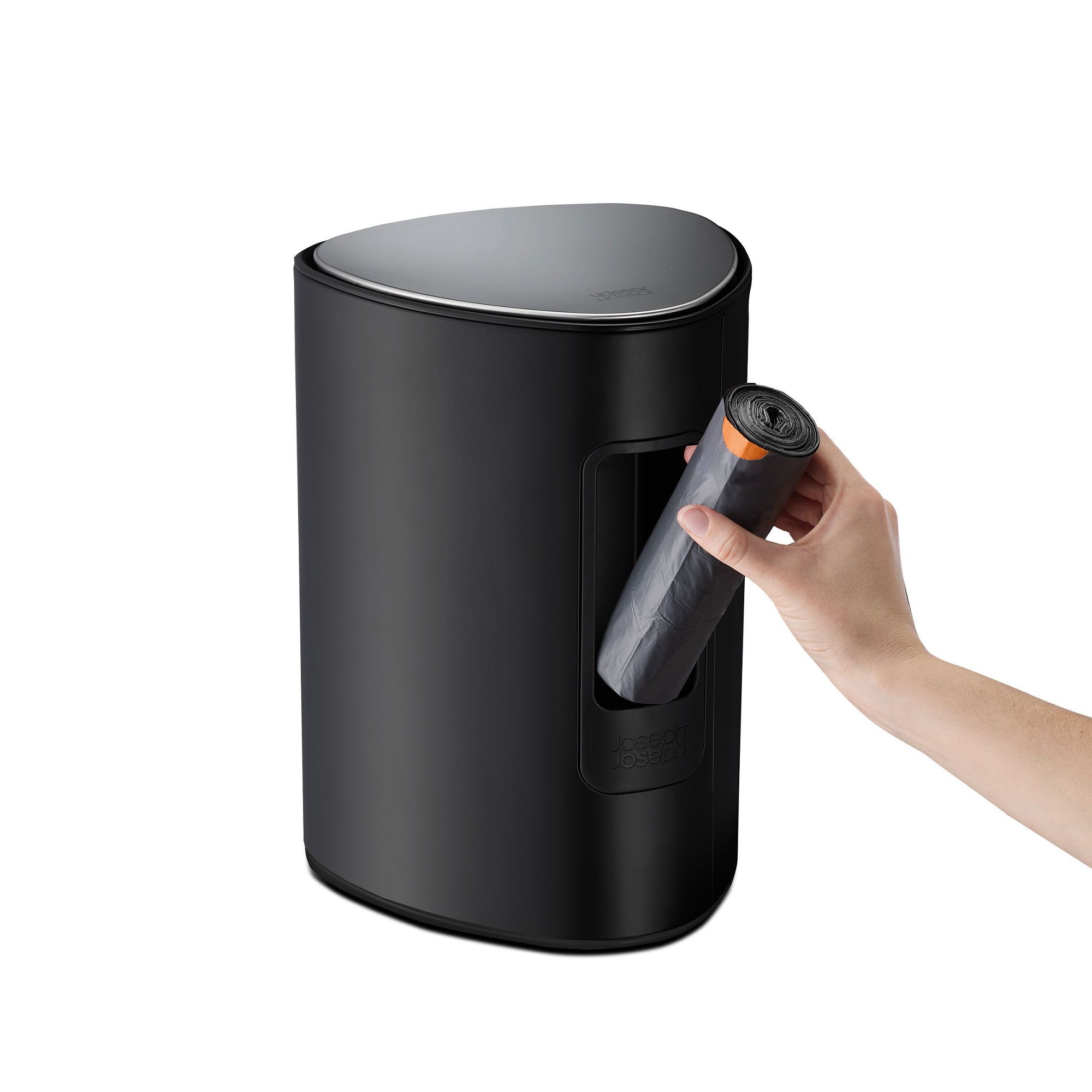 Joseph Joseph - EasyStore™ pedal bin 5 L - matt black Joseph Joseph - EasyStore™ pedal bin 5 L - matt black