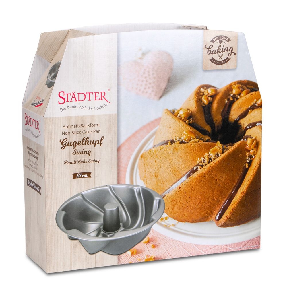 Städter - We-Love-Baking Gugelhupf Swing - ø 27 cm / H 9 cm