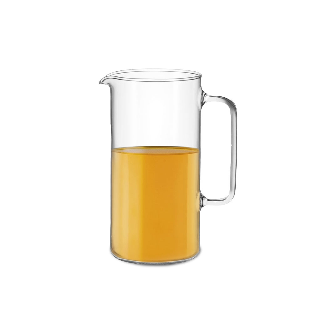 Transparent SIMAX cylindrical glass jug 1.0 litre