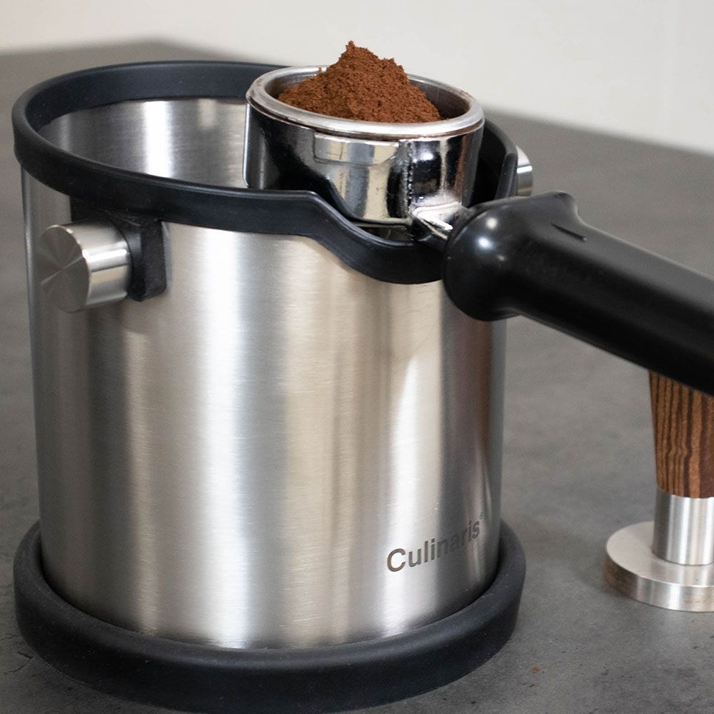 Espresso Knock Box - stainless steel matt | Culinaris Espresso Knock Box - stainless steel matt | Culinaris