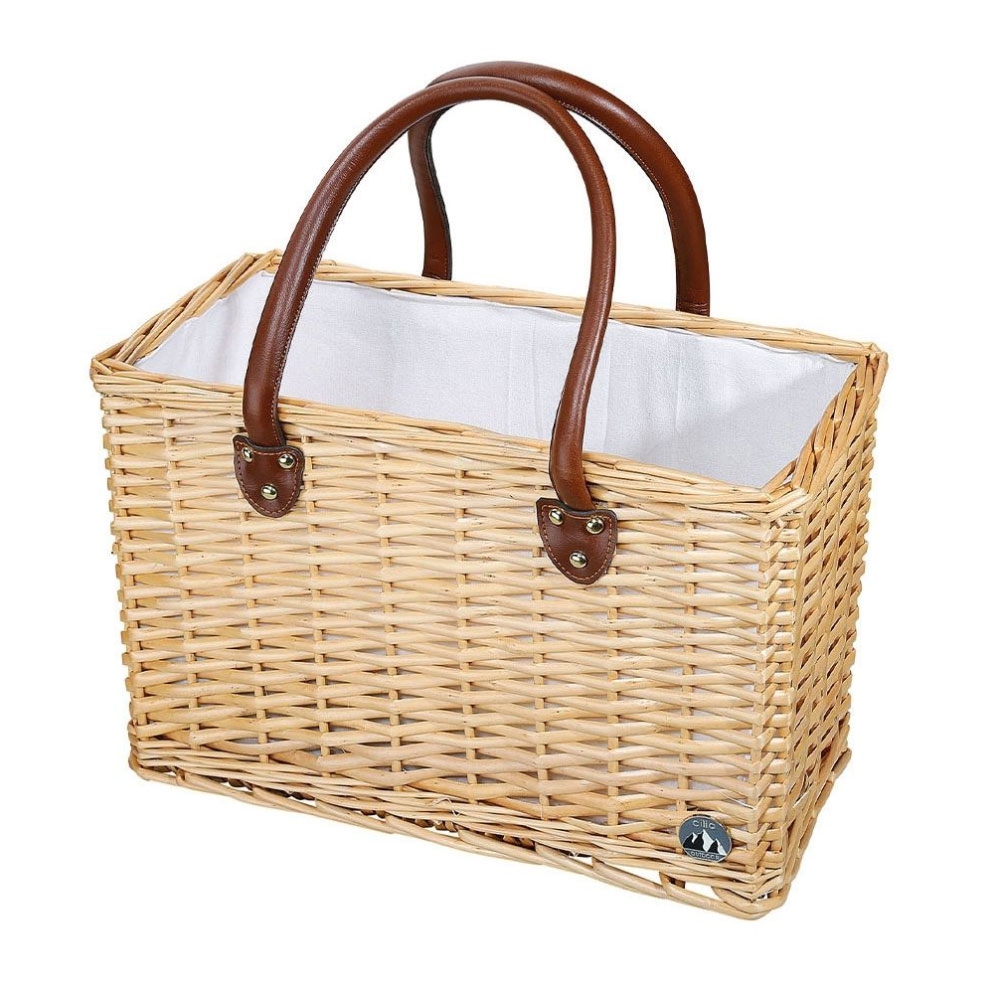 cilio - Shopping Basket AREZZO light brown