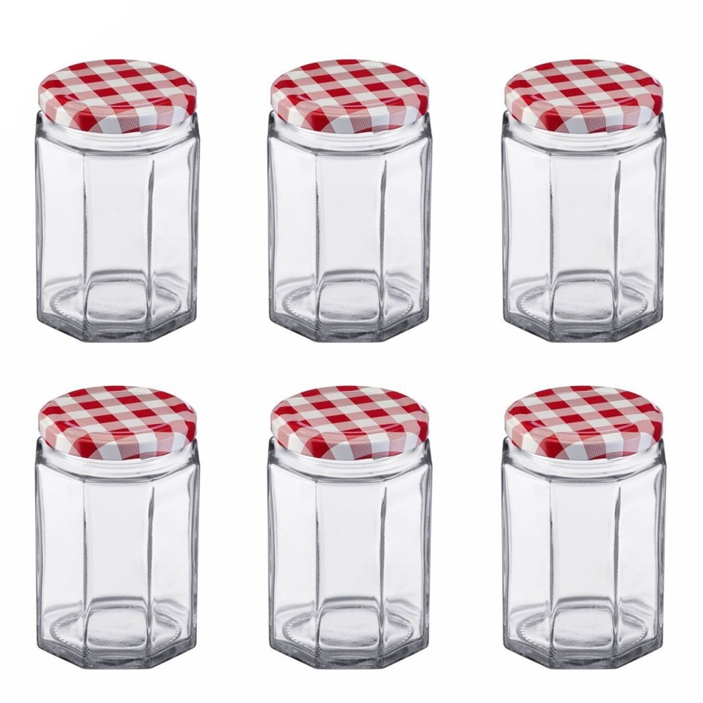 Westmark - 6 Gläser »Eckig« 270 ml, ø 63 mm Westmark - 6 Gläser »Eckig« 270 ml, ø 63 mm