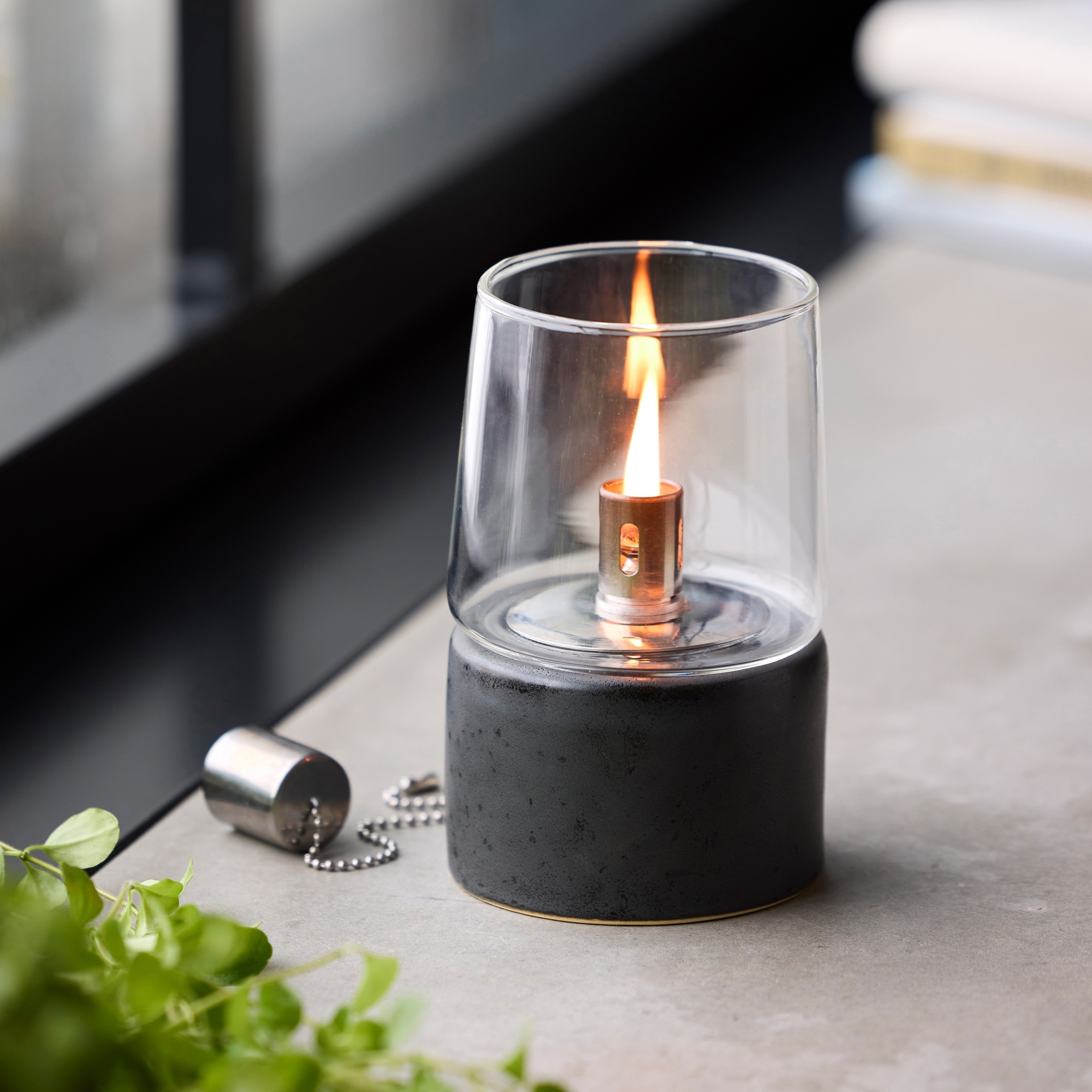 Bitz - Gastro oil lamp - Black