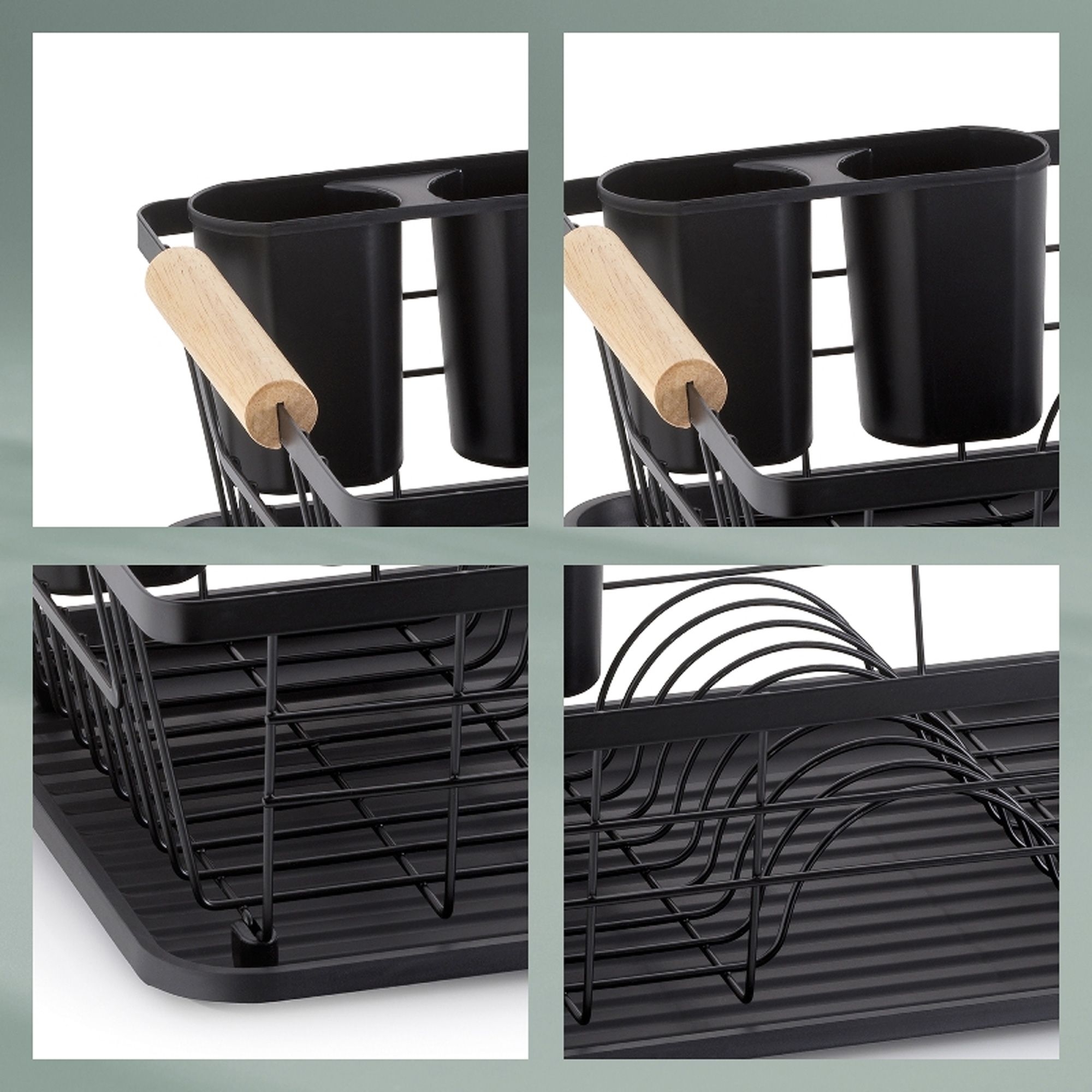 Kela - Dish drainer Rica 42 x 32,5 x 15 cm