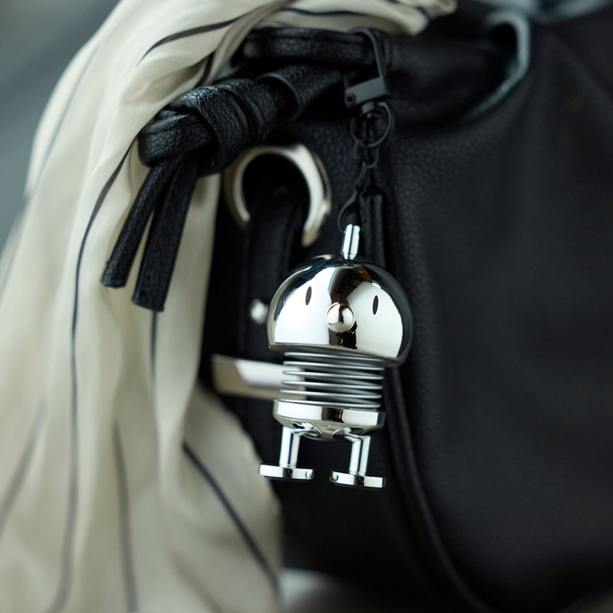 Hoptimist - Bag charm - Chrome