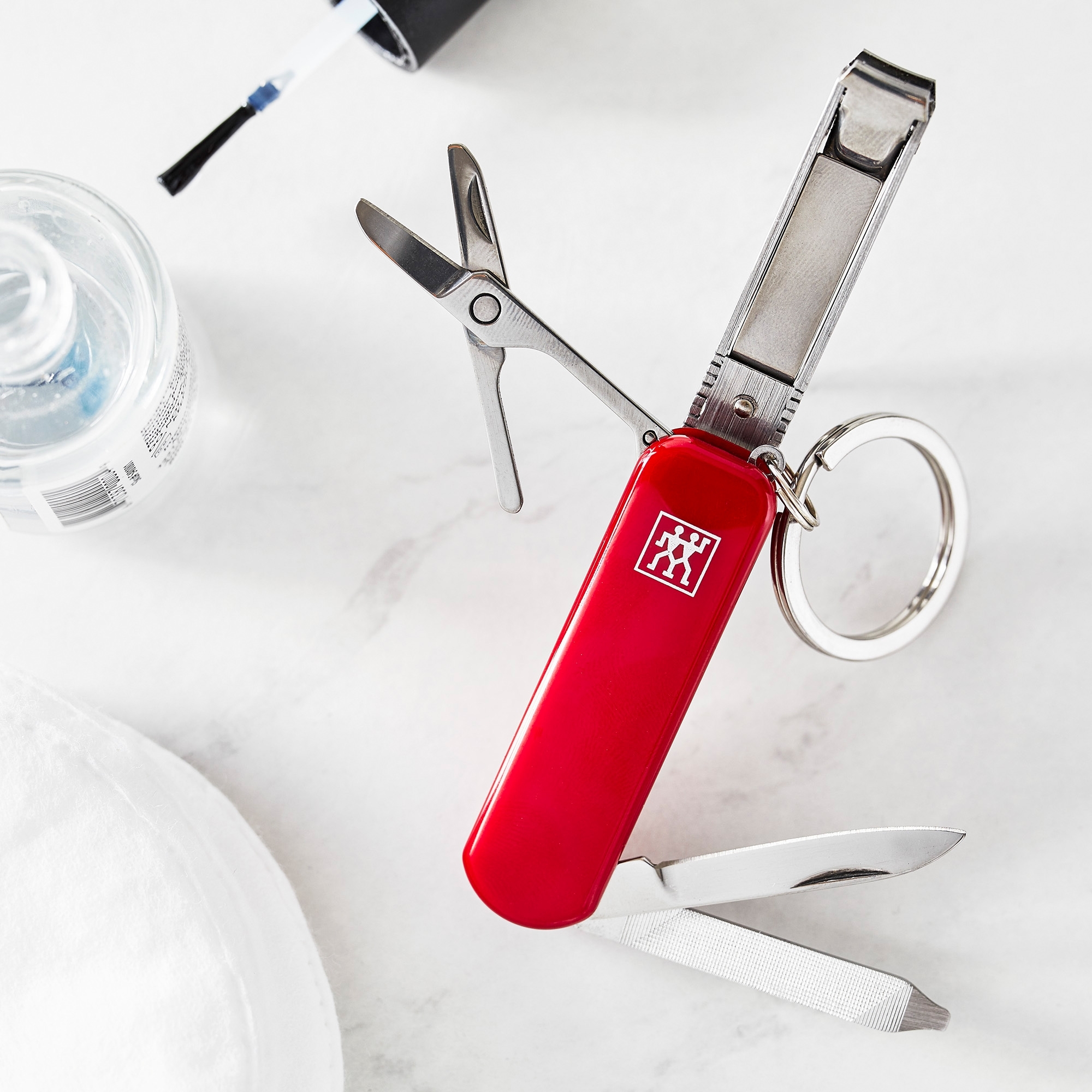 ZWI Multi-Tool, Edelstahl | Rot