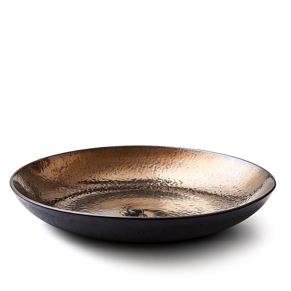 Bitz - Dish - 40 cm - black/bronze