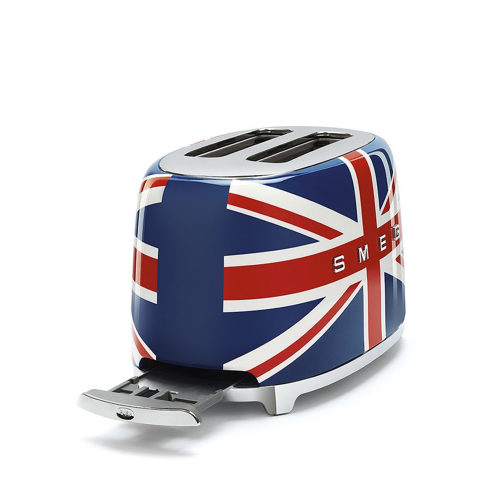 Smeg - 2-slices toaster compact TSF01 - design line style The 50 ° years - union jack